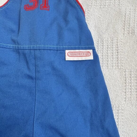 Vintage Cabbage Patch Kids Baby Size 12 Months Overalls Child Boy Girl CPK 80s - Picture 2 of 12